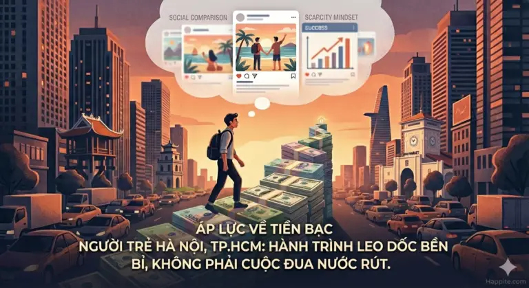 Áp lực tiền bạc của người trẻ ở Hà Nội, TP.HCM: Có phải ai cũng đang “chạy đua” không?