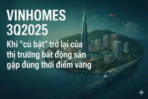 Lợi nhuận giảm nhưng doanh số tăng mạnh: Vinhomes 3Q2025 đang báo hiệu điều gì?