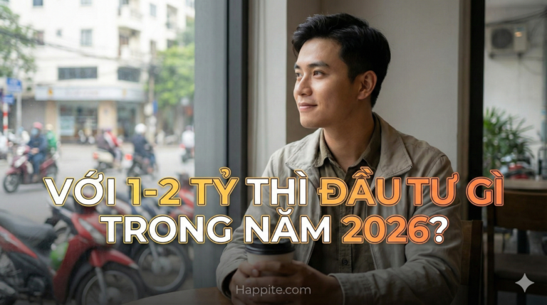 Có 1-2 tỷ nhàn rỗi năm 2026: Đầu tư gì ở Hà Nội & TP.HCM để an toàn và sinh lời?