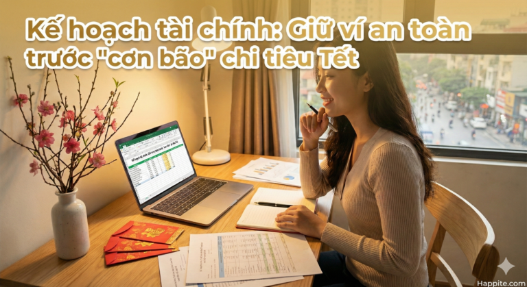 Kế hoạch tài chính: Giữ ví an toàn trước “cơn bão” chi tiêu Tết 2026