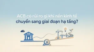 ACB có rủi ro gì khi nền kinh tế chuyển sang giai đoạn hạ tầng?