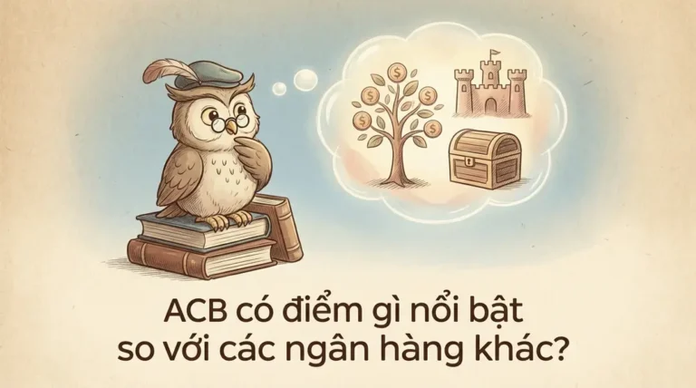 ACB có điểm gì nổi bật so với các ngân hàng khác?