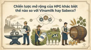 Chiến lược mở rộng của HPG khác biệt thế nào so với Vinamilk hay Sabeco?