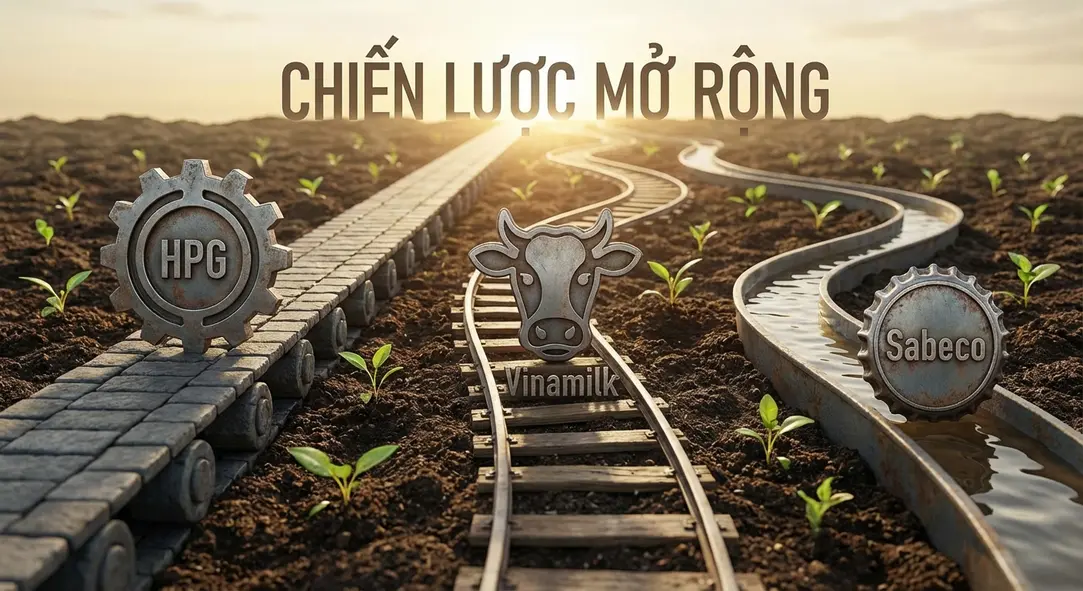 Tranh minh họa chiến lược mở rộng của Hòa Phát.