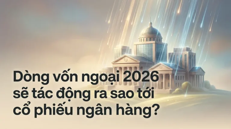 Dòng vốn ngoại 2026 sẽ tác động ra sao tới cổ phiếu ngân hàng?