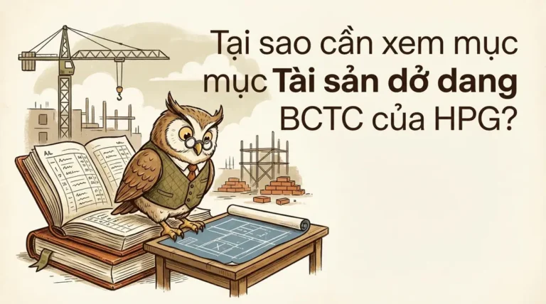 Tại sao cần xem mục Tài sản dở dang trong BCTC của HPG?