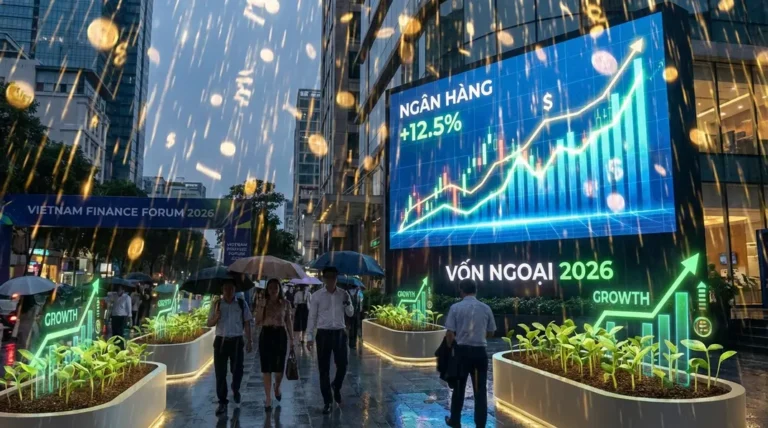 Dòng vốn ngoại 2026: Cơn mưa rào cho cổ phiếu ngân hàng