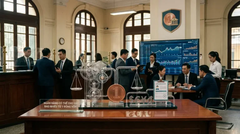 Ngân hàng có thể cho vay bao nhiêu từ 1 đồng vốn?