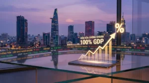 Vốn hóa chứng khoán 100% GDP: Nhóm ngành và mã cổ phiếu nào sẽ hưởng lợi?