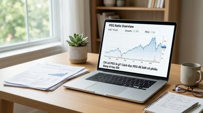 Chỉ số PEG là gì? Cách đọc PEG để biết cổ phiếu đang rẻ hay đắt