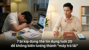 7 bí kíp dùng thẻ tín dụng tuổi 20 để không biến lương thành “máy trả lãi”