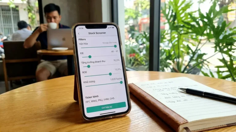 Lọc cổ phiếu bằng chỉ số tài chính: Cách thoát cảnh “đứng hình” trước 2.000 mã