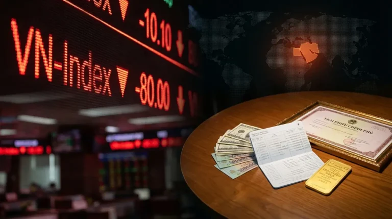 Trung Đông căng thẳng, VN-Index “bay” 80 điểm: Để tiền sai chỗ, bạn mất 6% chỉ trong vài phiên