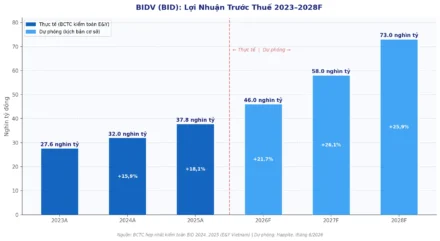 Mua BID Hôm Nay — 3 Năm Lời Bao Nhiêu? (Phân Tích Từ BCTC Kiểm Toán 2025)