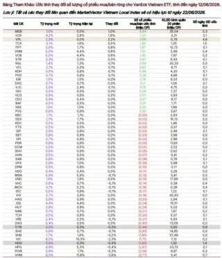 Ngày Thực Hiện ETF Tái Cơ Cấu Quý II/2026: Fubon Bán Ròng 96 Triệu USD, VIC VHM Hứng Sóng Hôm Nay