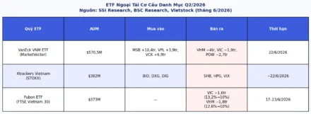 ETF Ngoại Bán Gần 9 Triệu Cổ Phiếu VIC và VHM — Tại Sao Cả Hai Vẫn Bứt Phá +7% Hôm Nay?