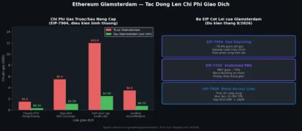 Ethereum Glamsterdam: Nâng Cấp Lớn Nhất Sau The Merge — Gas Rẻ 78%, DeFi Được Gì?