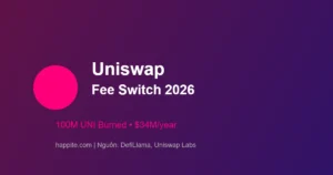 Uniswap Fee Switch 2026: 100 Triệu UNI Bị Đốt — Holder Được Gì?