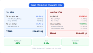 Bảng cân đối kế toán là gì? Đọc thế nào cho hiểu (HPG ví dụ 2024)
