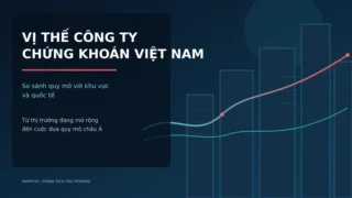 Công ty chứng khoán Việt Nam so với khu vực và quốc tế