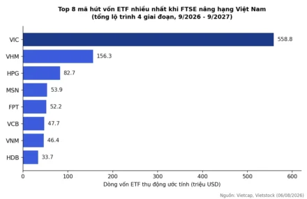 FTSE Nâng Hạng: 1,5 Tỷ USD Sẽ Đổ Vào Cổ Phiếu Nào?