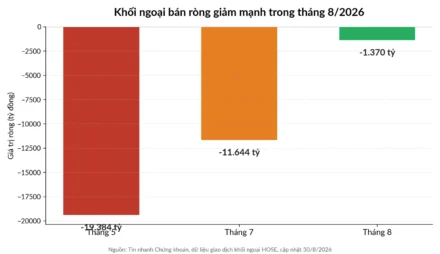 Khối Ngoại Mua Ròng Cuối Tháng 8: VN30 Đón Tin Vui?