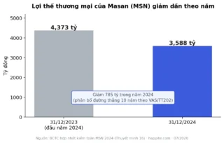 Lợi thế thương mại (Goodwill) là gì? Vì sao con số này cứ mòn dần mỗi năm