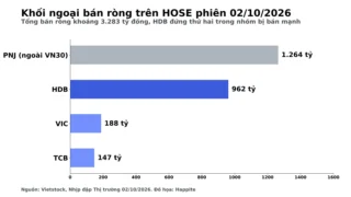 Khối Ngoại Bán Ròng HDB 962 Tỷ: Ai Đứng Phía Mua?