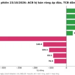 VN-Index tuần 19-23/10/2026: Tăng 4%, Khối Ngoại Bán Ròng